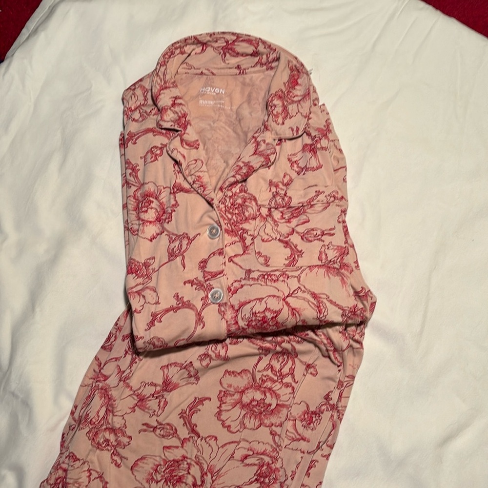 Haven Well Within Pink Floral Pajama Set